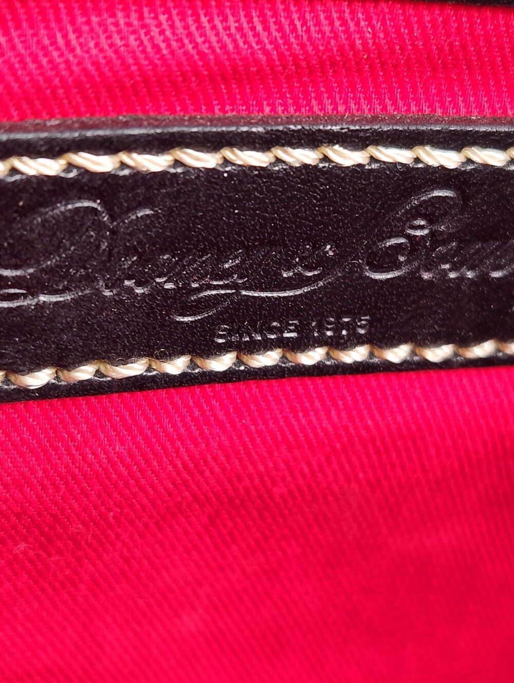 DOONEY & BOURKE Disney Sketch Handbag Black Leather Cross Body Embossed Rare - Picture 2 of 16